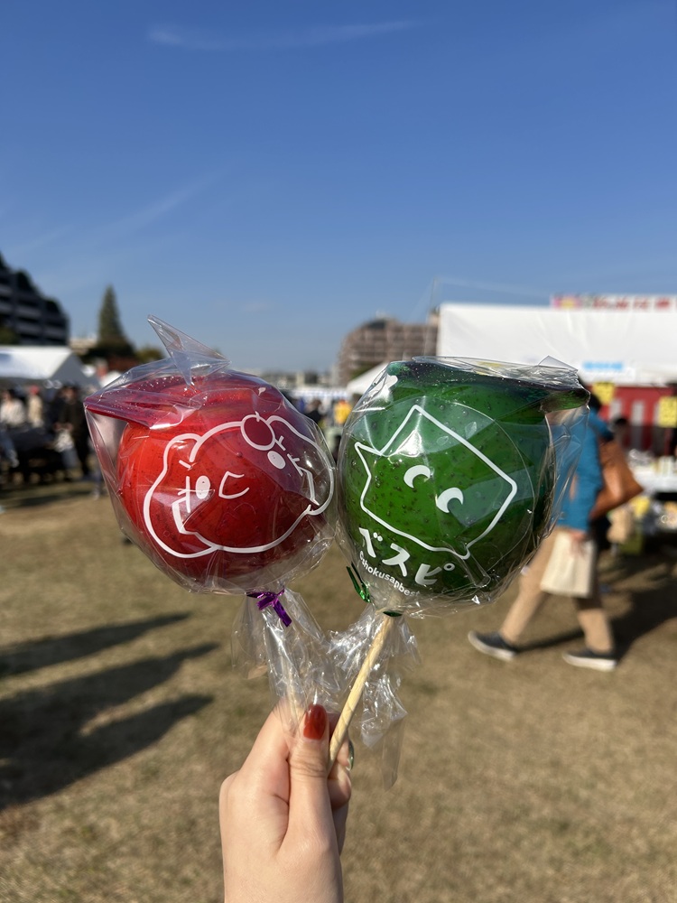 杉並フェスタ2025りんご飴